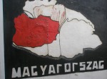 Mural que homenageia a Revolução Húngara de 1919